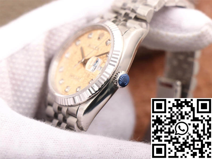 Rolex Datejust M126234-0023 36MM EW Factory Diamond-Studded Dial