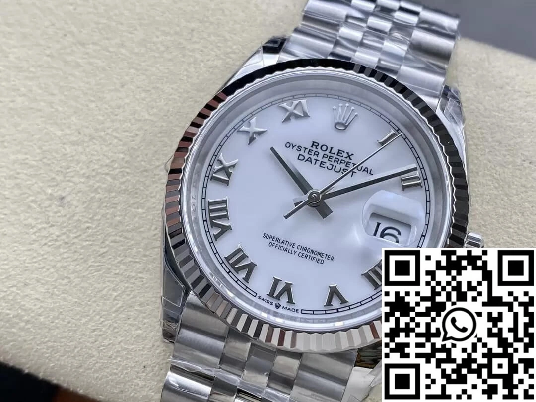 Rolex Datejust M126234-0025 36MM VS Factory White Dial