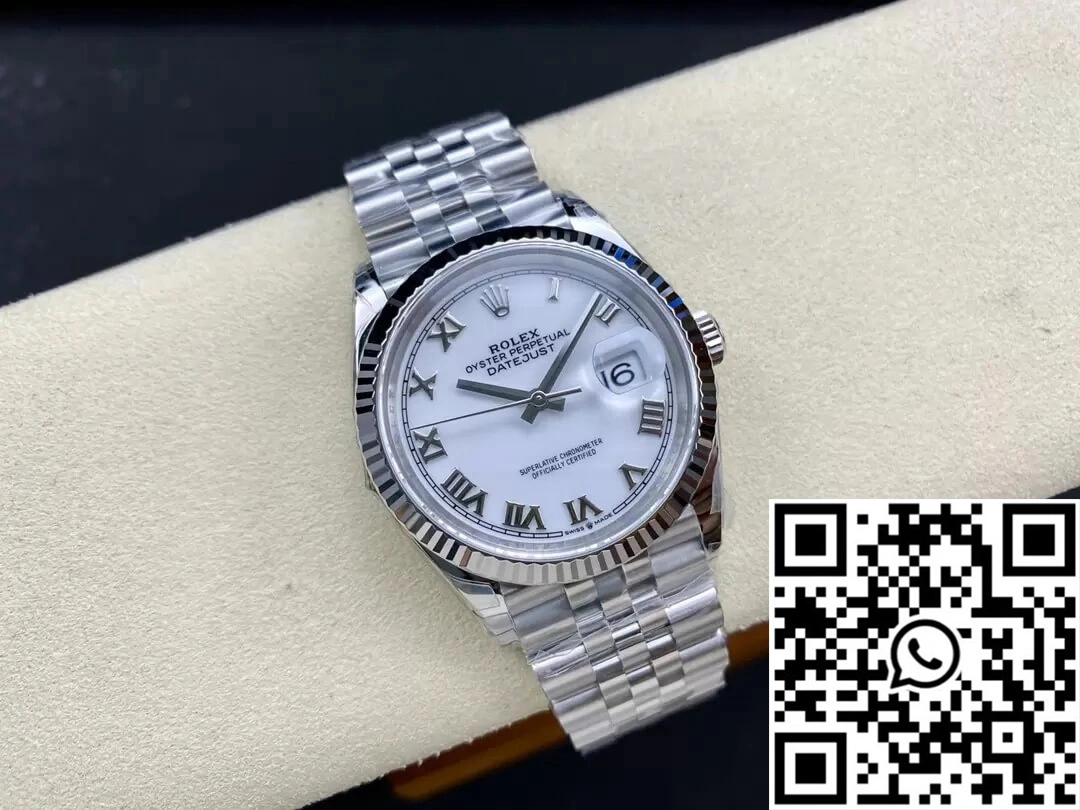 Rolex Datejust M126234-0025 36MM VS Factory White Dial