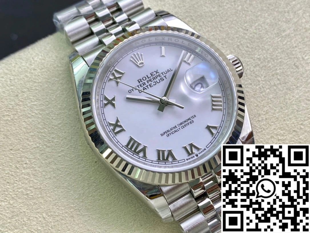 Rolex Datejust M126234-0025 EW Factory White Dial