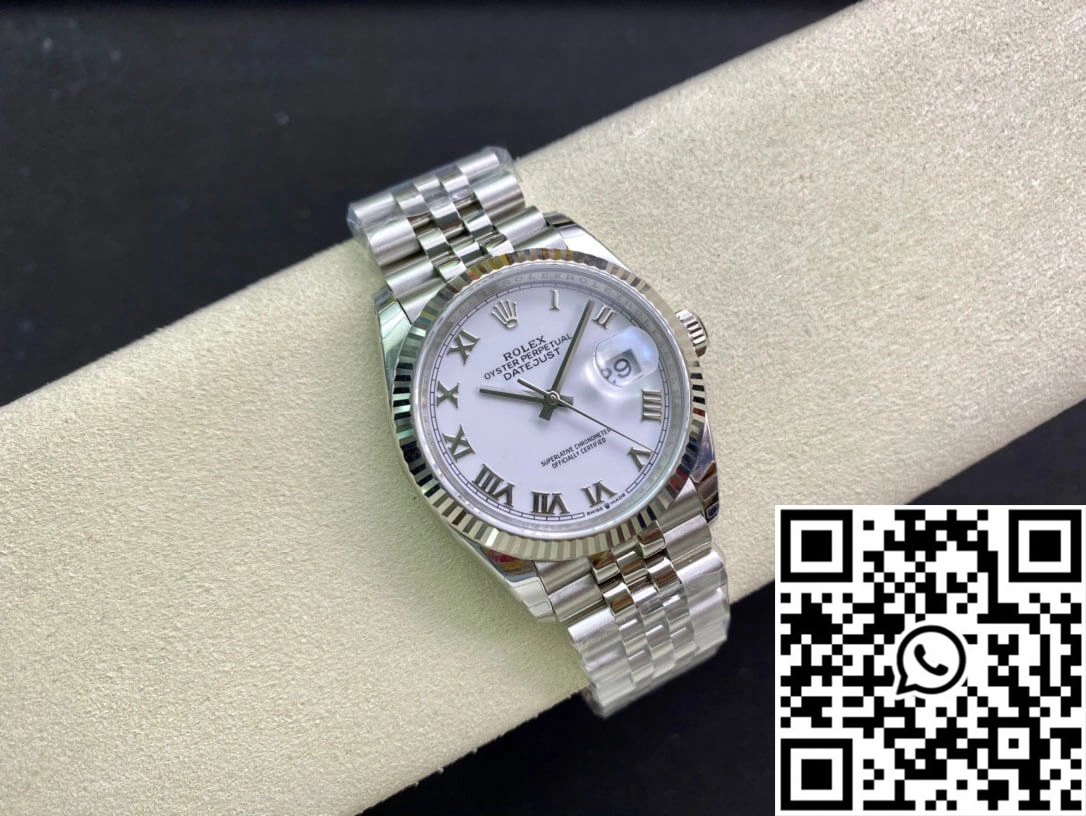Rolex Datejust M126234-0025 EW Factory White Dial