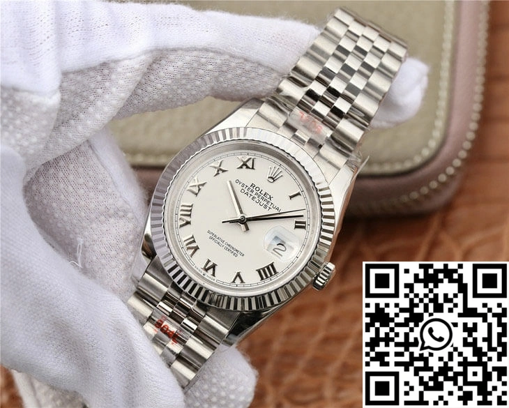 Rolex Datejust M126234-0025 GM Factory White Dial