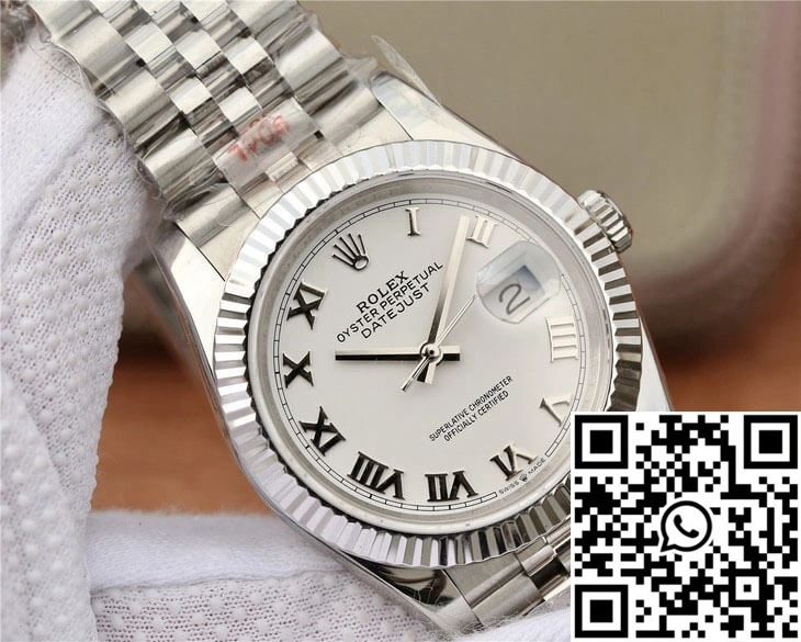 Rolex Datejust M126234-0025 GM Factory White Dial