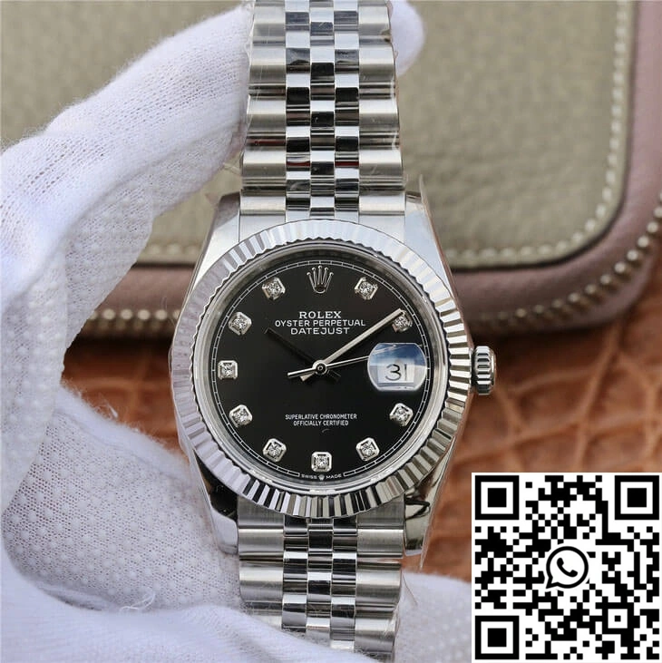 Rolex Datejust M126234-0027 GM Factory Black Diamond-se Dial