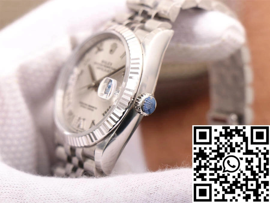 Rolex Datejust M126234-0029 EW Factory Diamond Silver Dial