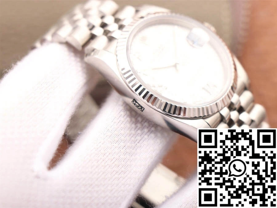 Rolex Datejust M126234-0029 EW Factory Diamond Silver Dial