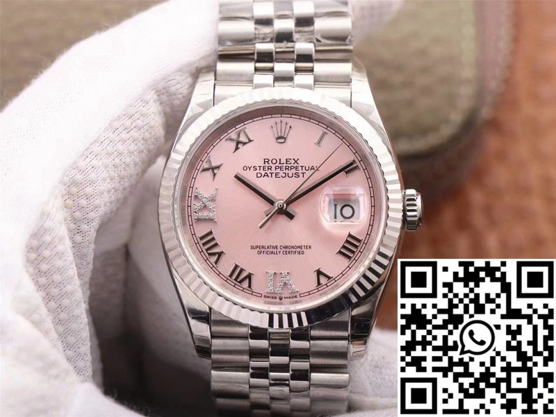 Rolex Datejust M126234-0031 EW Factory Pink Dial