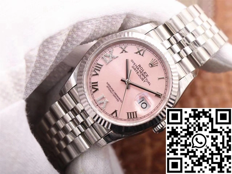 Rolex Datejust M126234-0031 EW Factory Pink Dial
