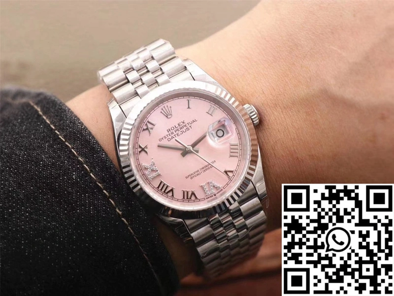 Rolex Datejust M126234-0031 EW Factory Pink Dial