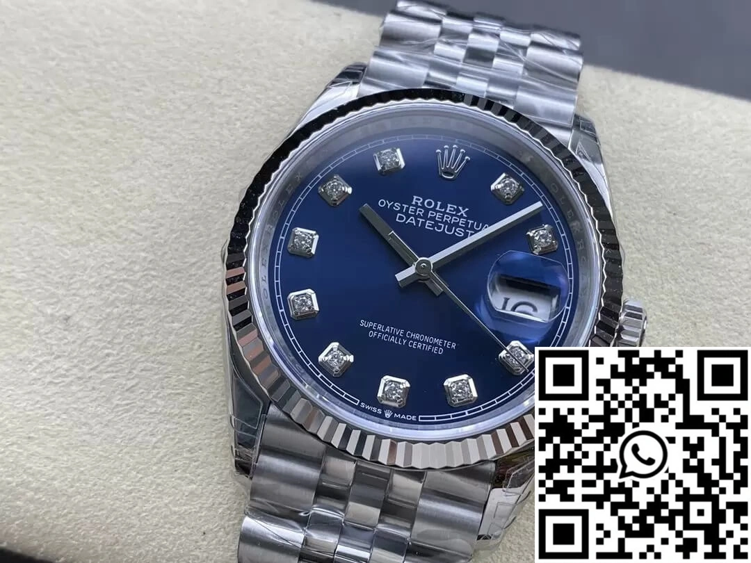 Rolex Datejust M126234-0037 36MM VS Factory Stainless Steel