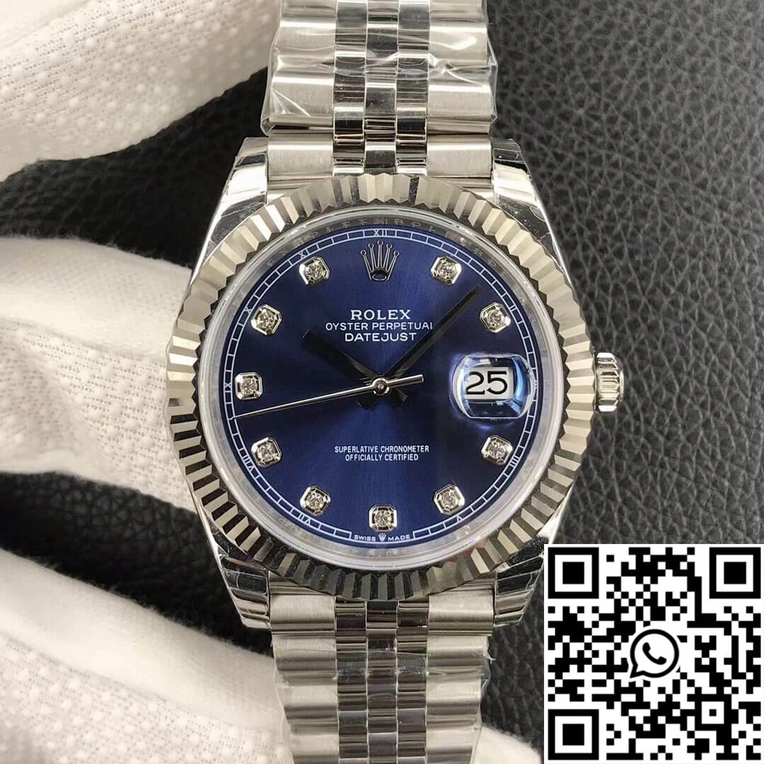 Rolex Datejust M126234-0037 EW Factory 18ct White Gold