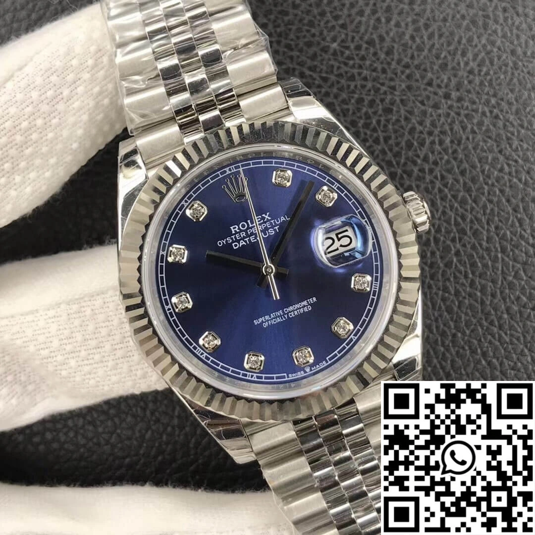 Rolex Datejust M126234-0037 EW Factory 18ct White Gold