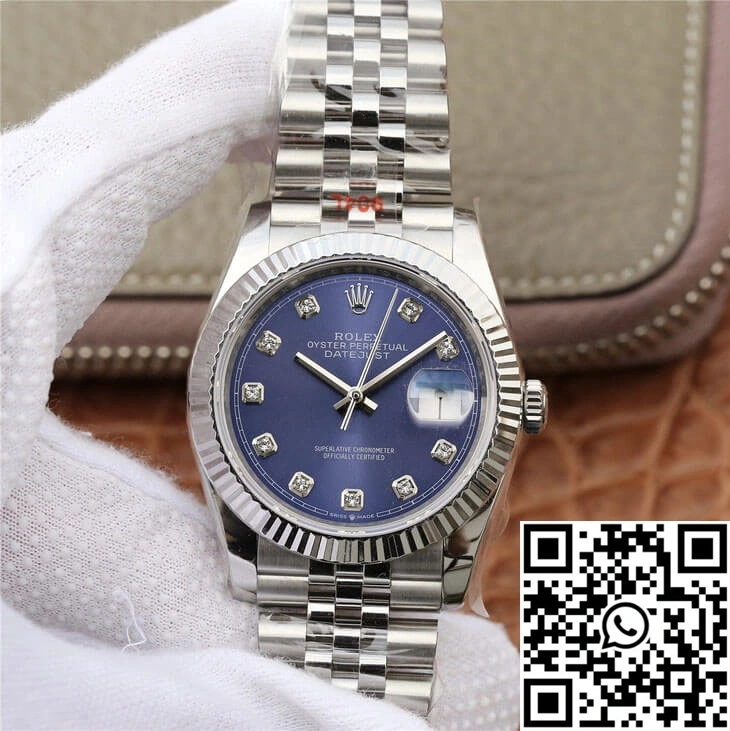 Rolex Datejust M126234-0037 GM Factory Blue Dial