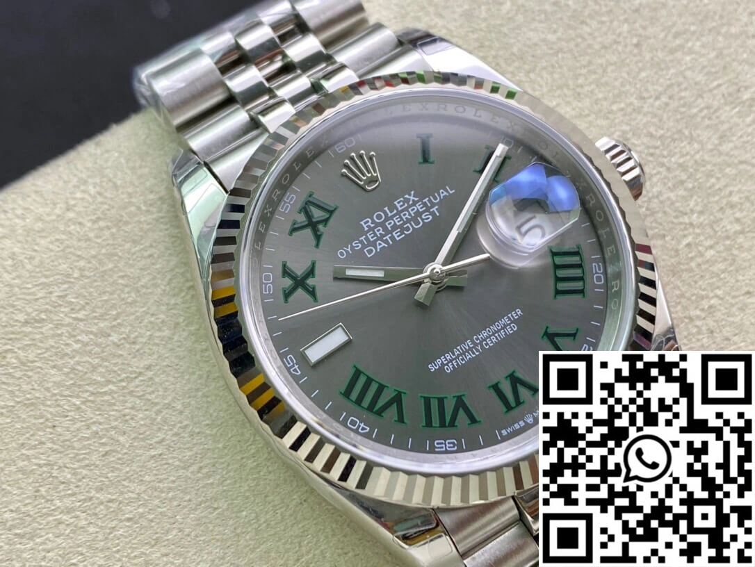 Rolex Datejust M126234-0045 36MM EW Factory Grey Dial