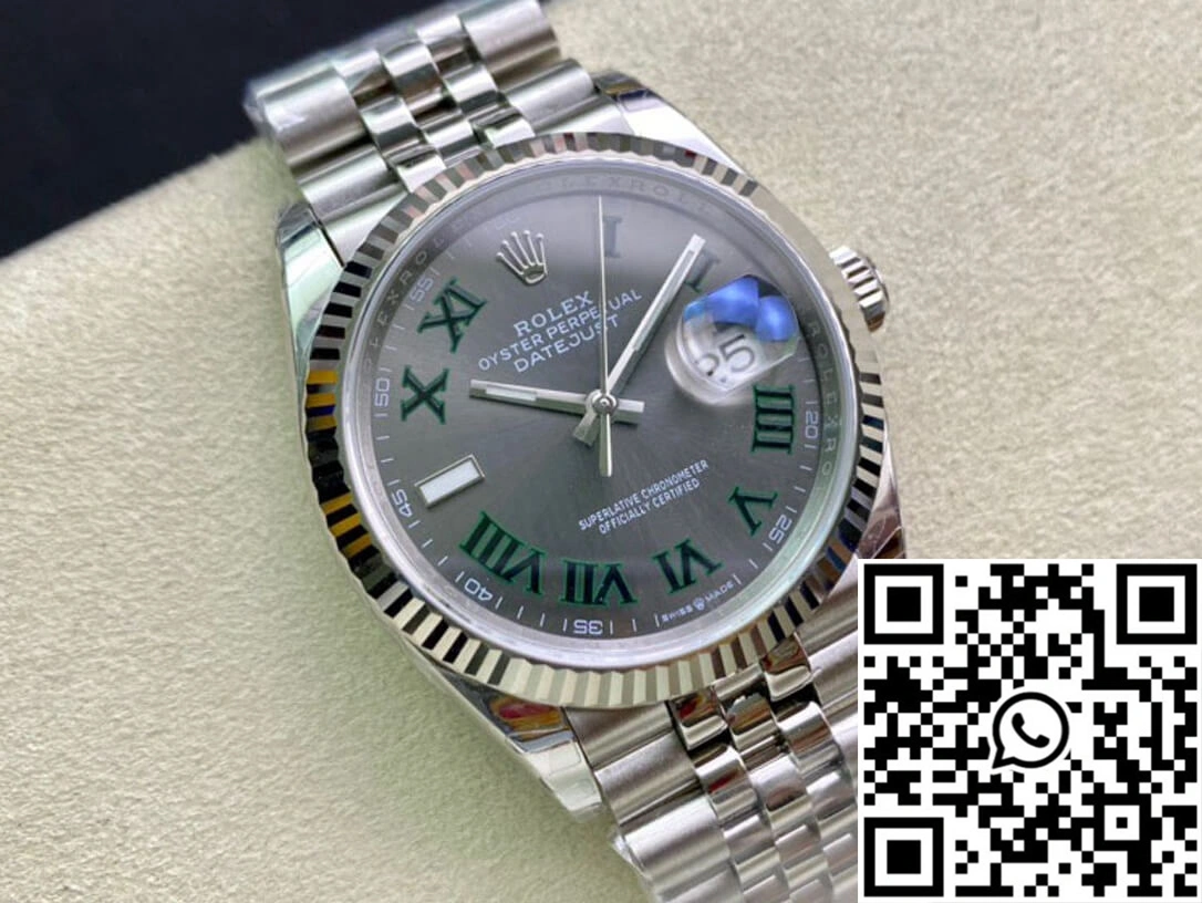 Rolex Datejust M126234-0045 36MM EW Factory Grey Dial