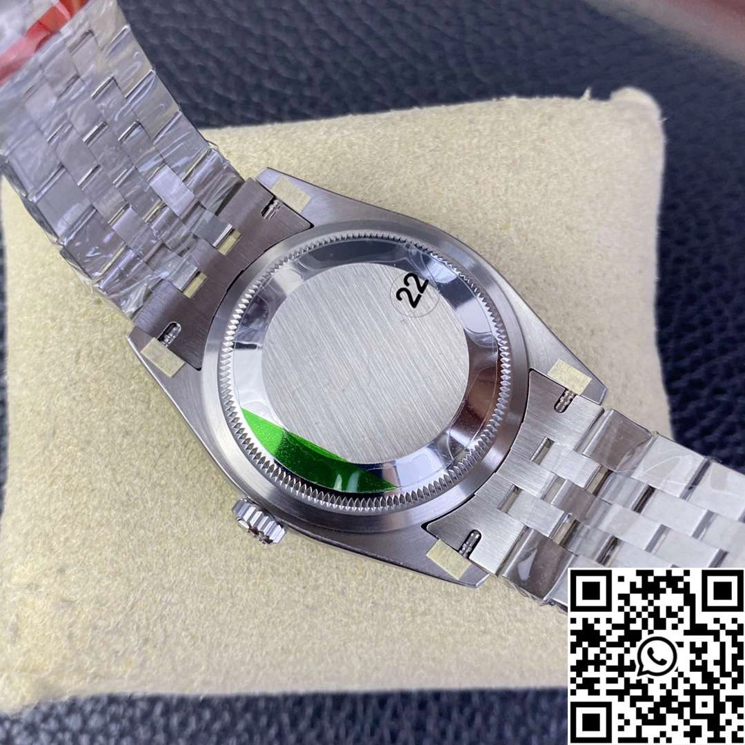 Rolex Datejust M126234 36MM Clean Factory Stainless Steel Blue Motif Dial Diamond Hourmarker