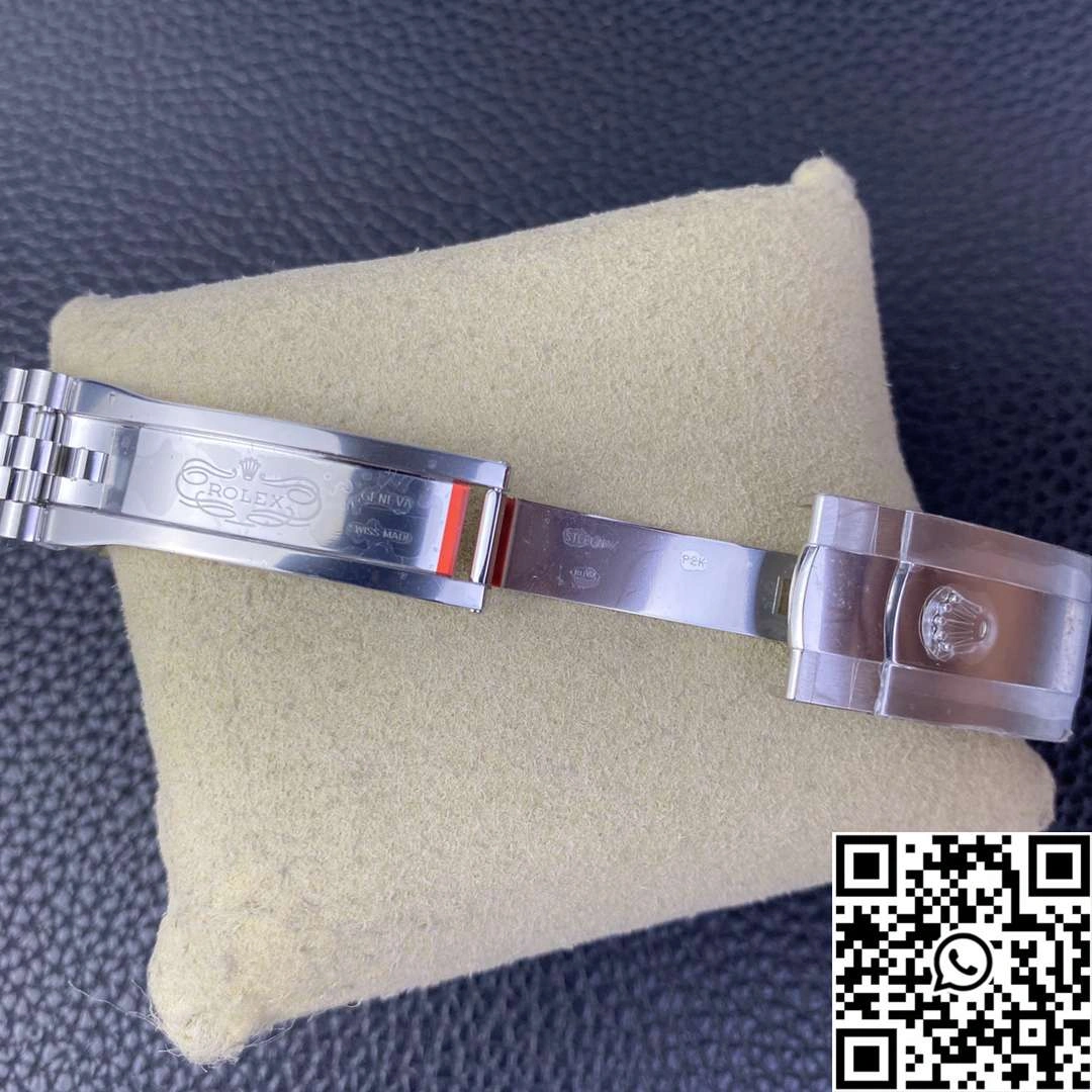 Rolex Datejust M126234 36MM Clean Factory Stainless Steel Green Motif Dial Diamond Hourmarker