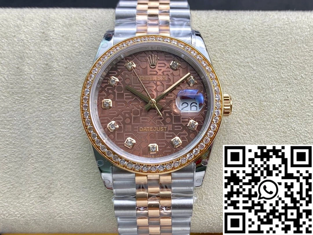 Rolex Datejust M126281RBR-0013 BP Factory Rose Gold