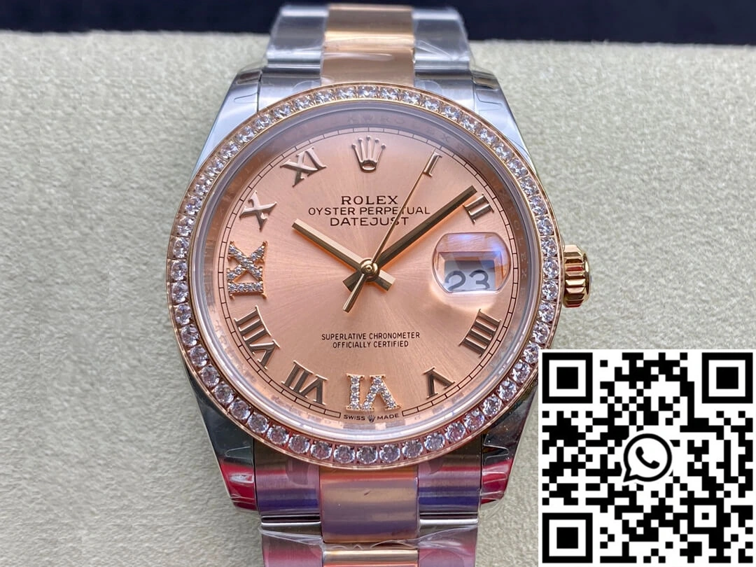 Rolex Datejust M126281RBR-0016 EW Factory Rose Gold
