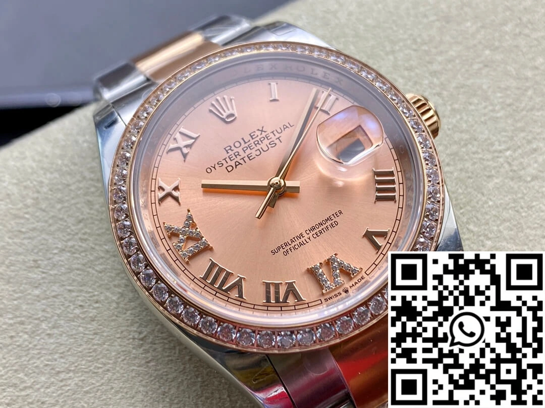 Rolex Datejust M126281RBR-0016 EW Factory Rose Gold