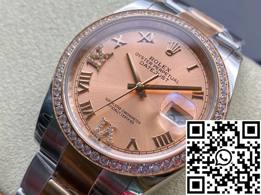 Rolex Datejust M126281RBR-0016 EW Factory Rose Gold
