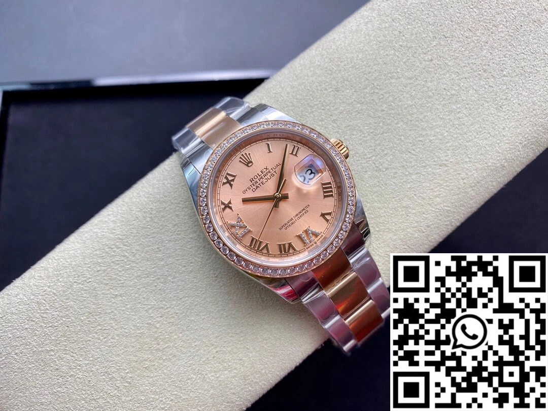 Rolex Datejust M126281RBR-0016 EW Factory Rose Gold