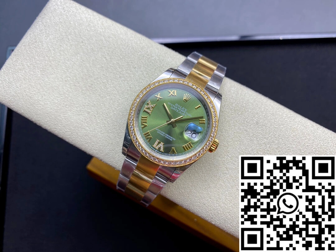 Rolex Datejust M126283RBR-0012 EW Factory Diamond-set Bezel