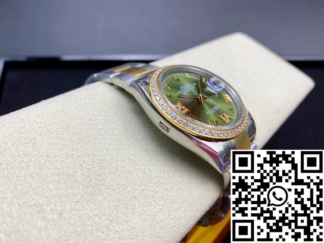 Rolex Datejust M126283RBR-0012 EW Factory Diamond-set Bezel