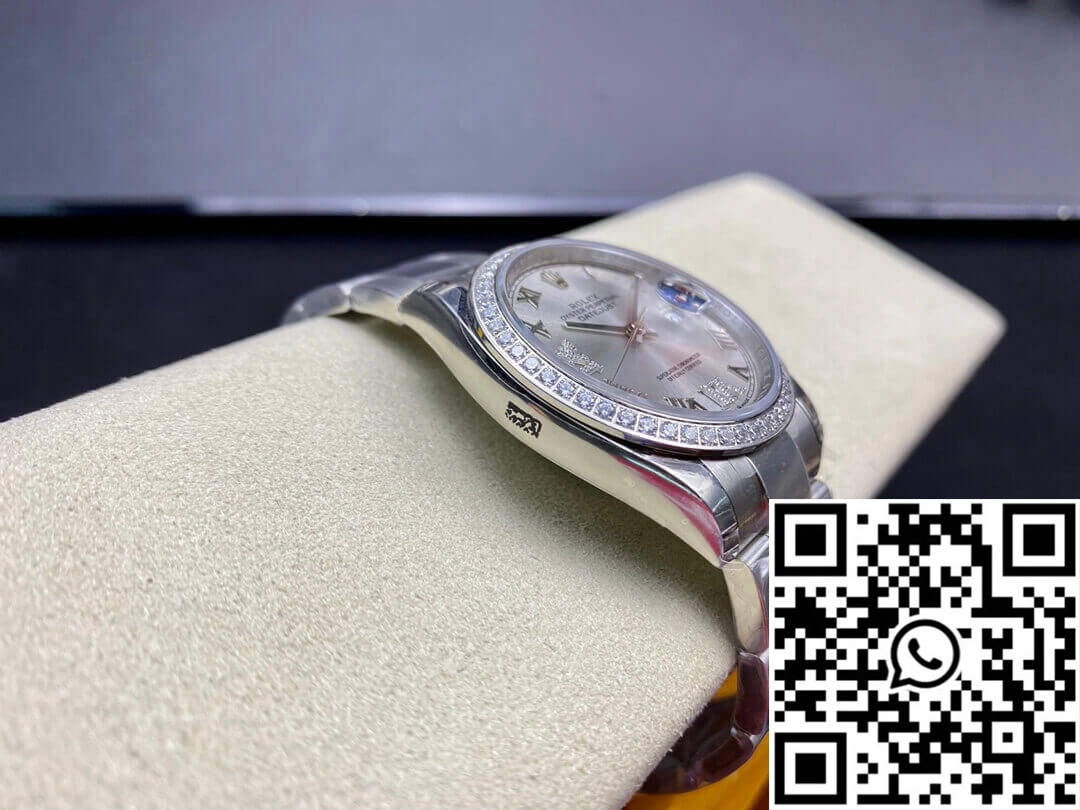 Rolex Datejust M126284RBR-0022 EW Factory Diamond-set Bezel