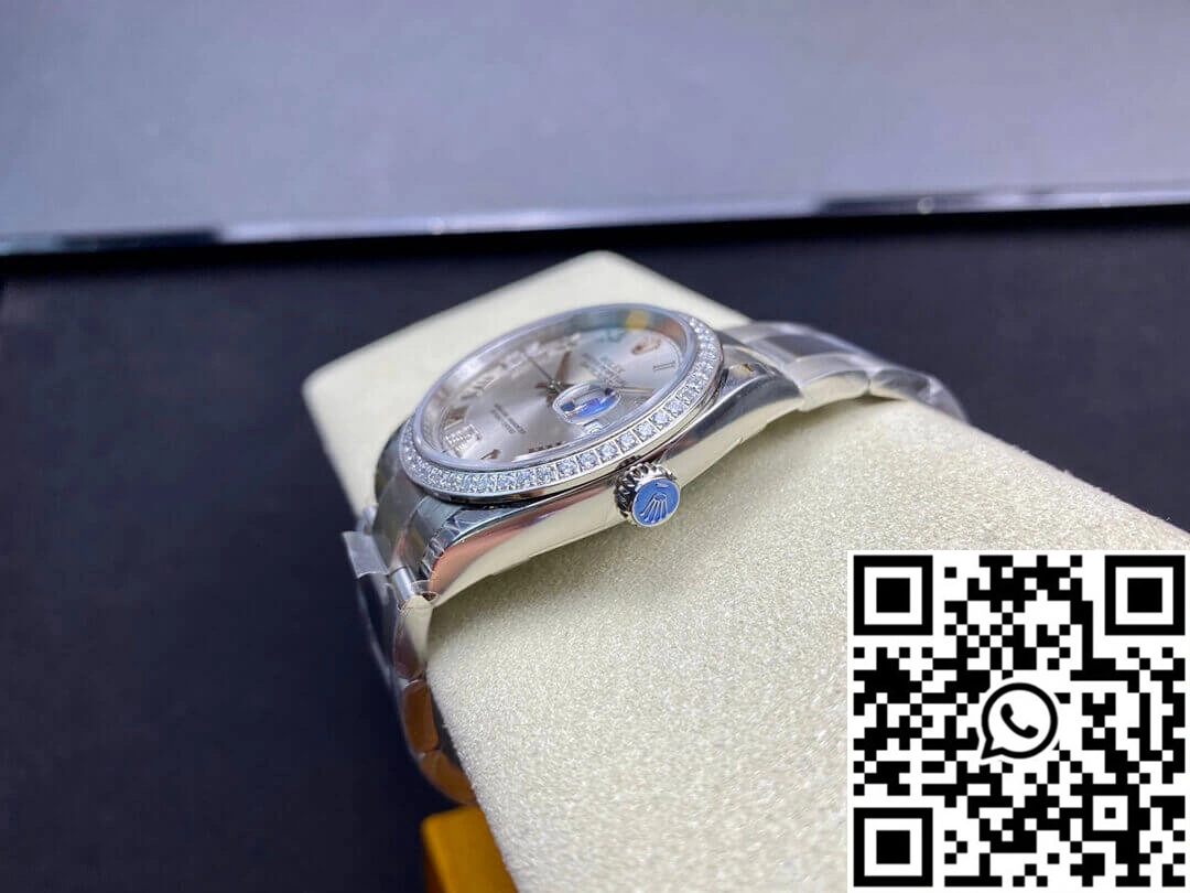 Rolex Datejust M126284RBR-0022 EW Factory Diamond-set Bezel
