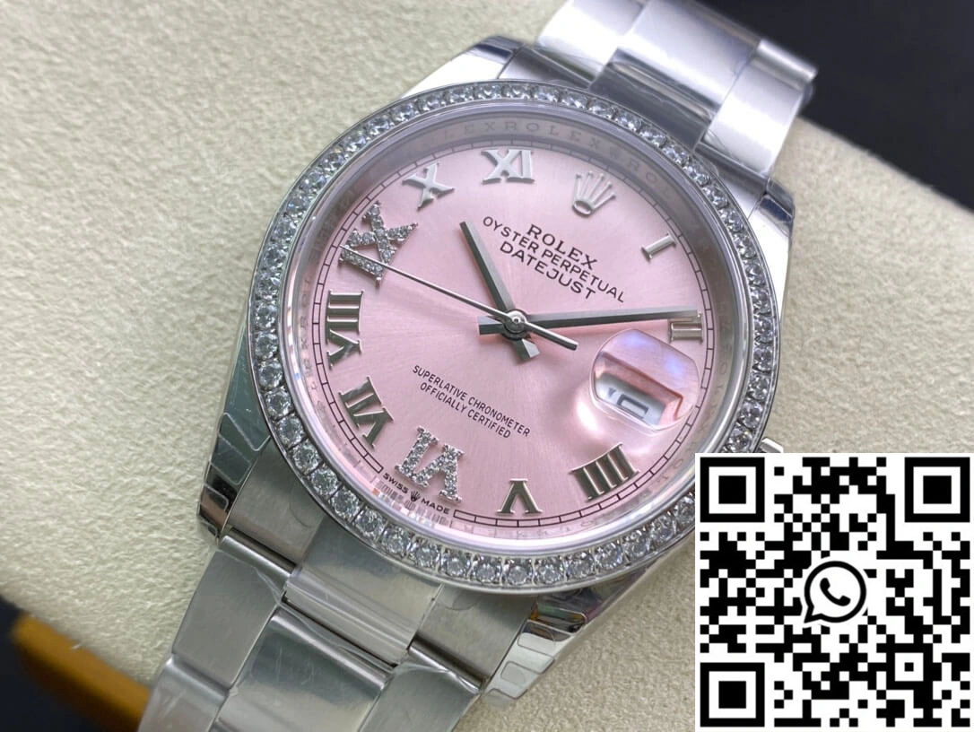 Rolex Datejust M126284RBR-0024 EW Factory Diamond-set Dial