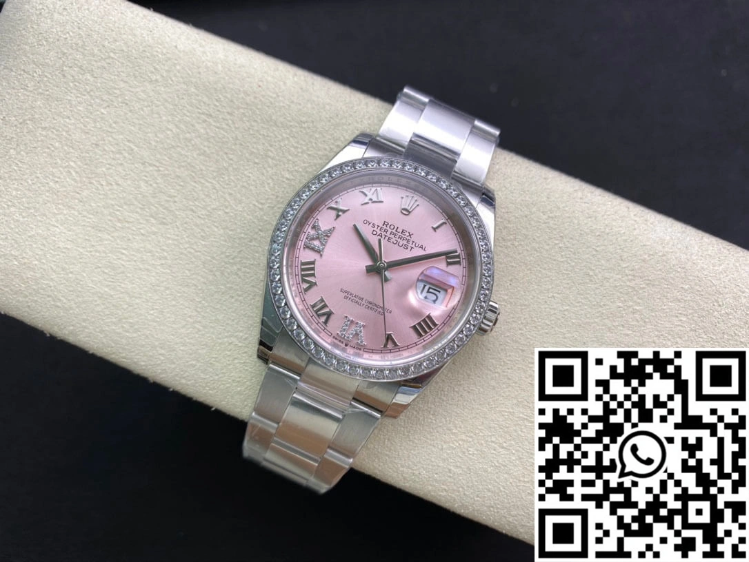 Rolex Datejust M126284RBR-0024 EW Factory Diamond-set Dial
