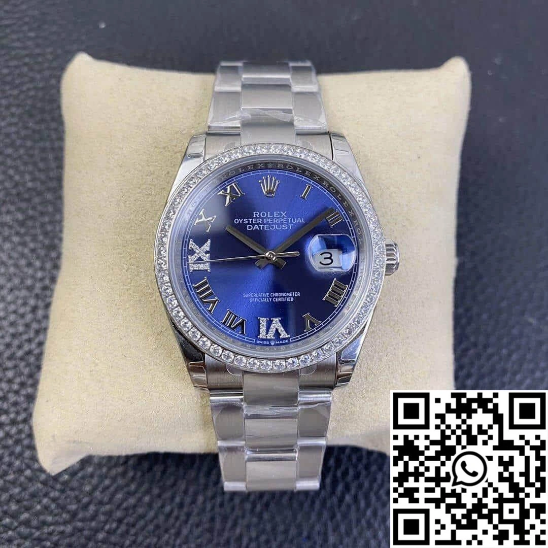 Rolex Datejust M126284RBR EW Factory Diamond Bezel