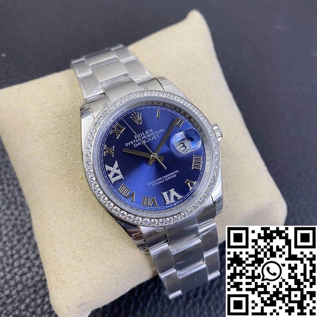 Rolex Datejust M126284RBR EW Factory Diamond Bezel