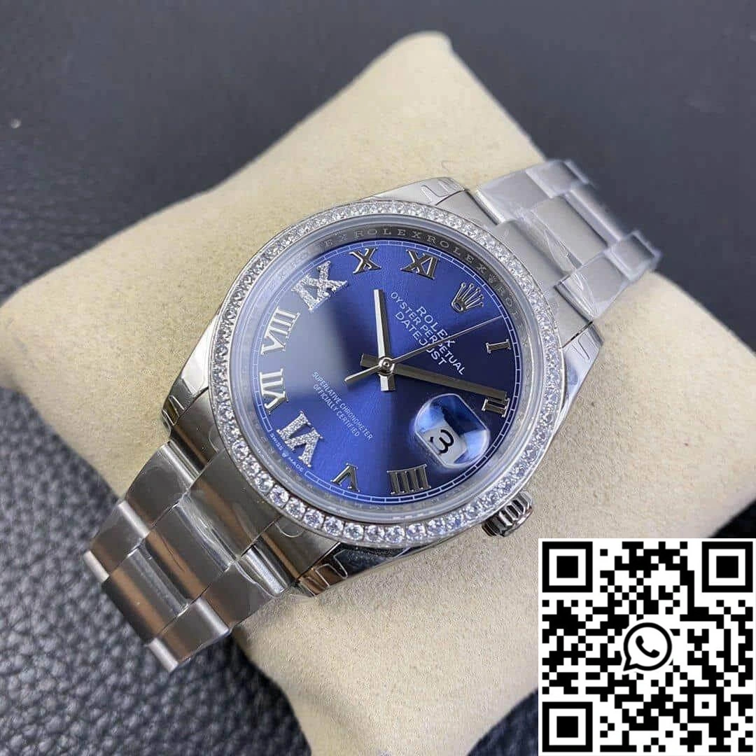 Rolex Datejust M126284RBR EW Factory Diamond Bezel