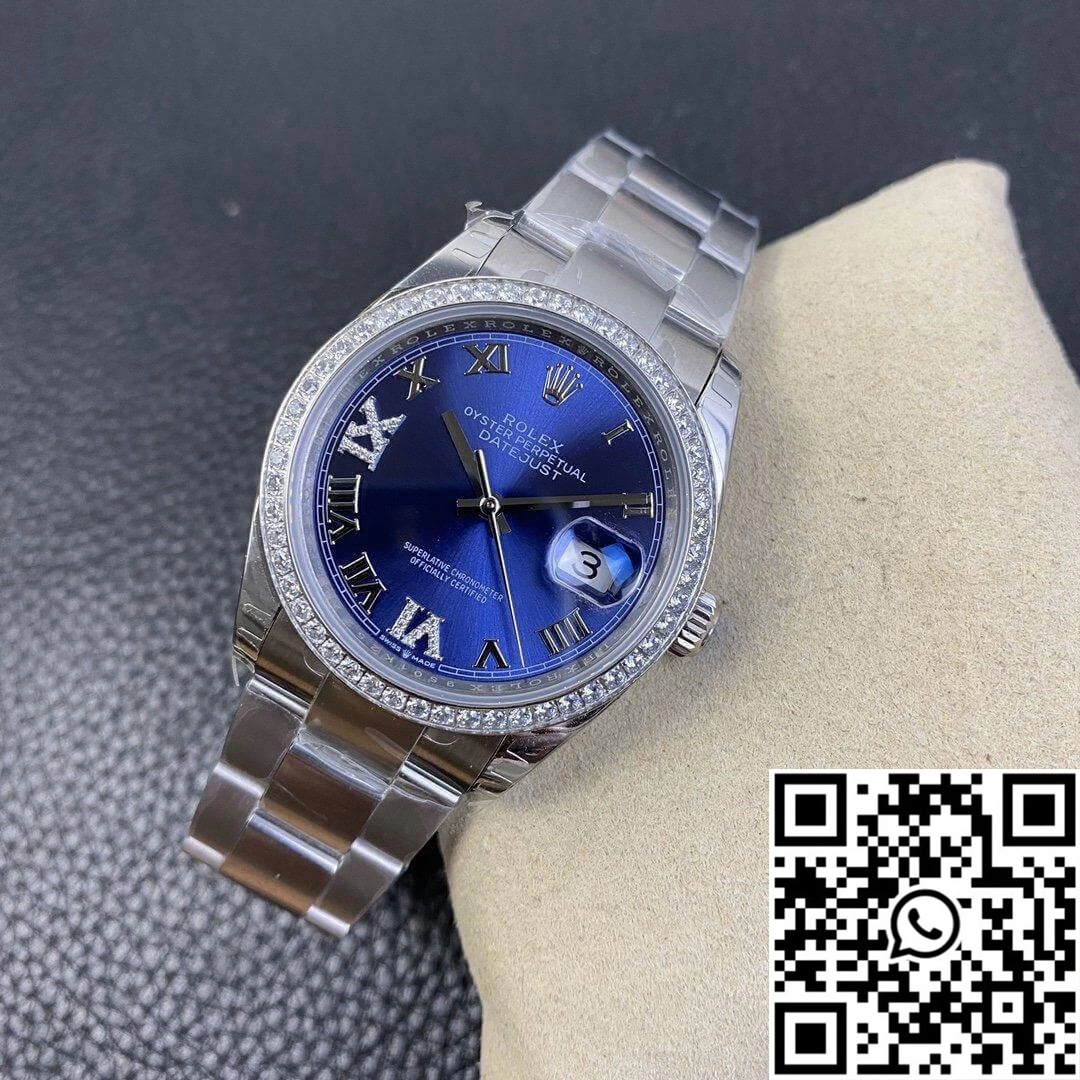 Rolex Datejust M126284RBR EW Factory Diamond Bezel