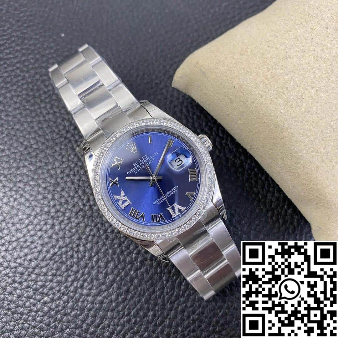 Rolex Datejust M126284RBR EW Factory Diamond Bezel