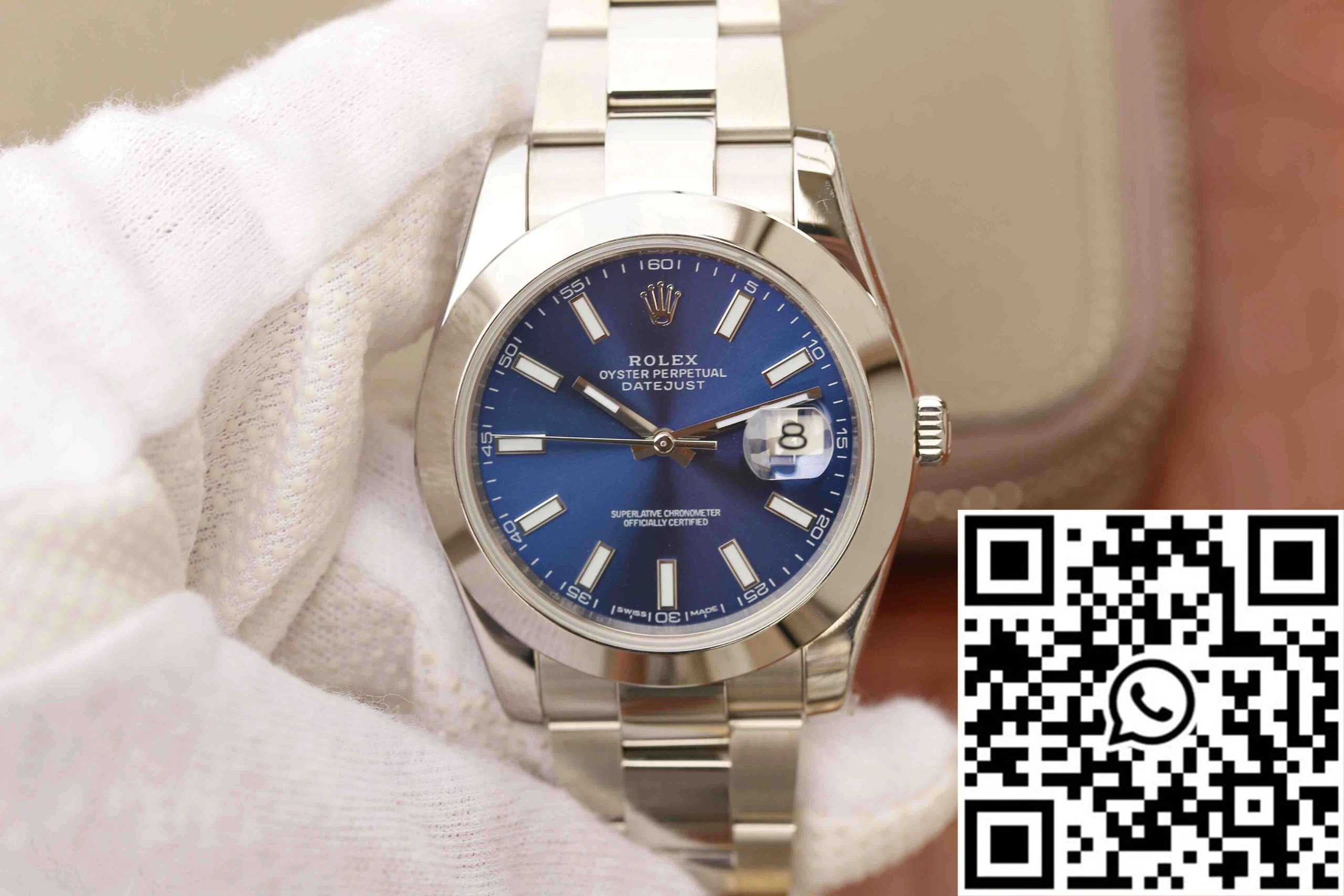 Rolex Datejust M126300-0001 EW Factory Blue Dial