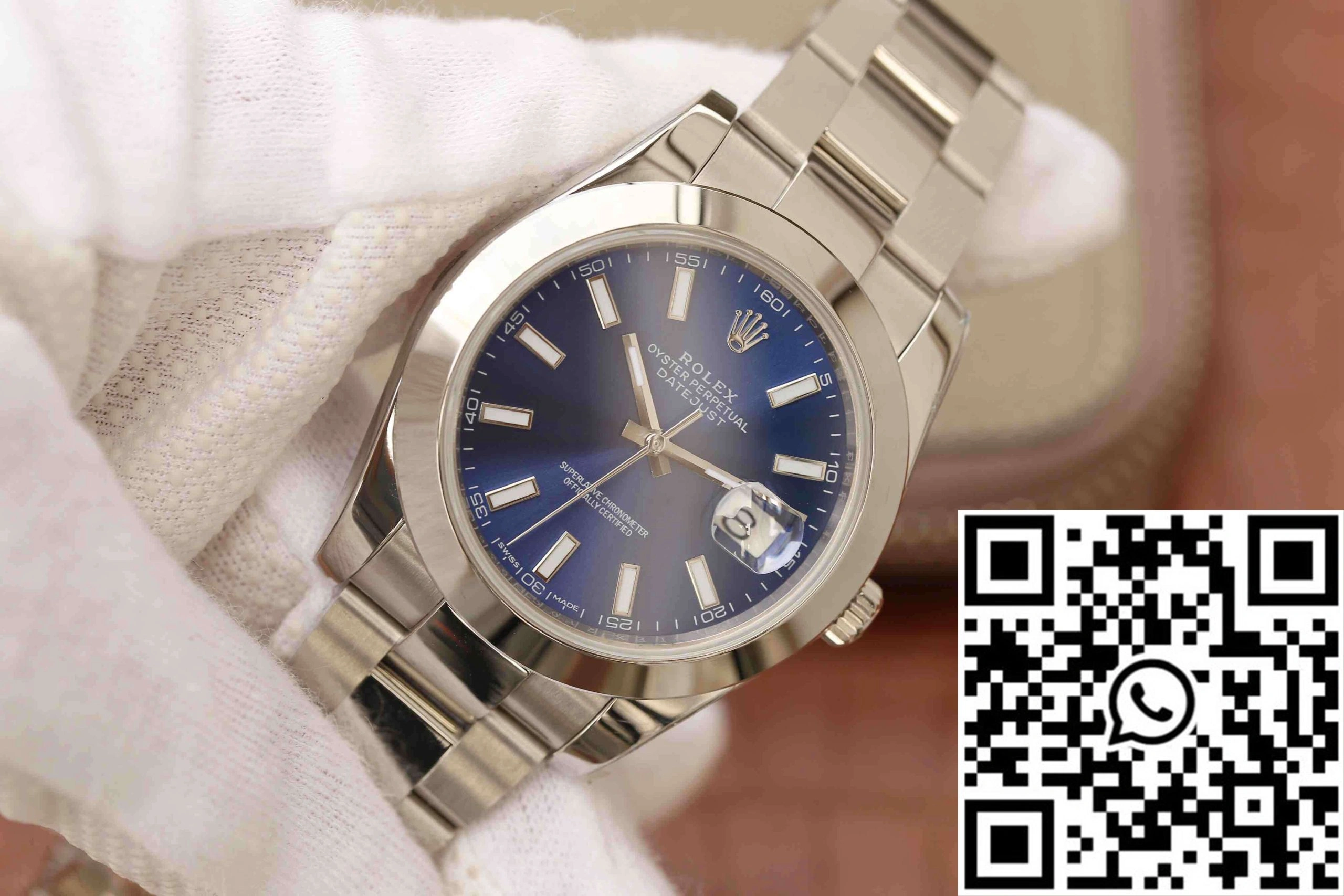 Rolex Datejust M126300-0001 EW Factory Blue Dial