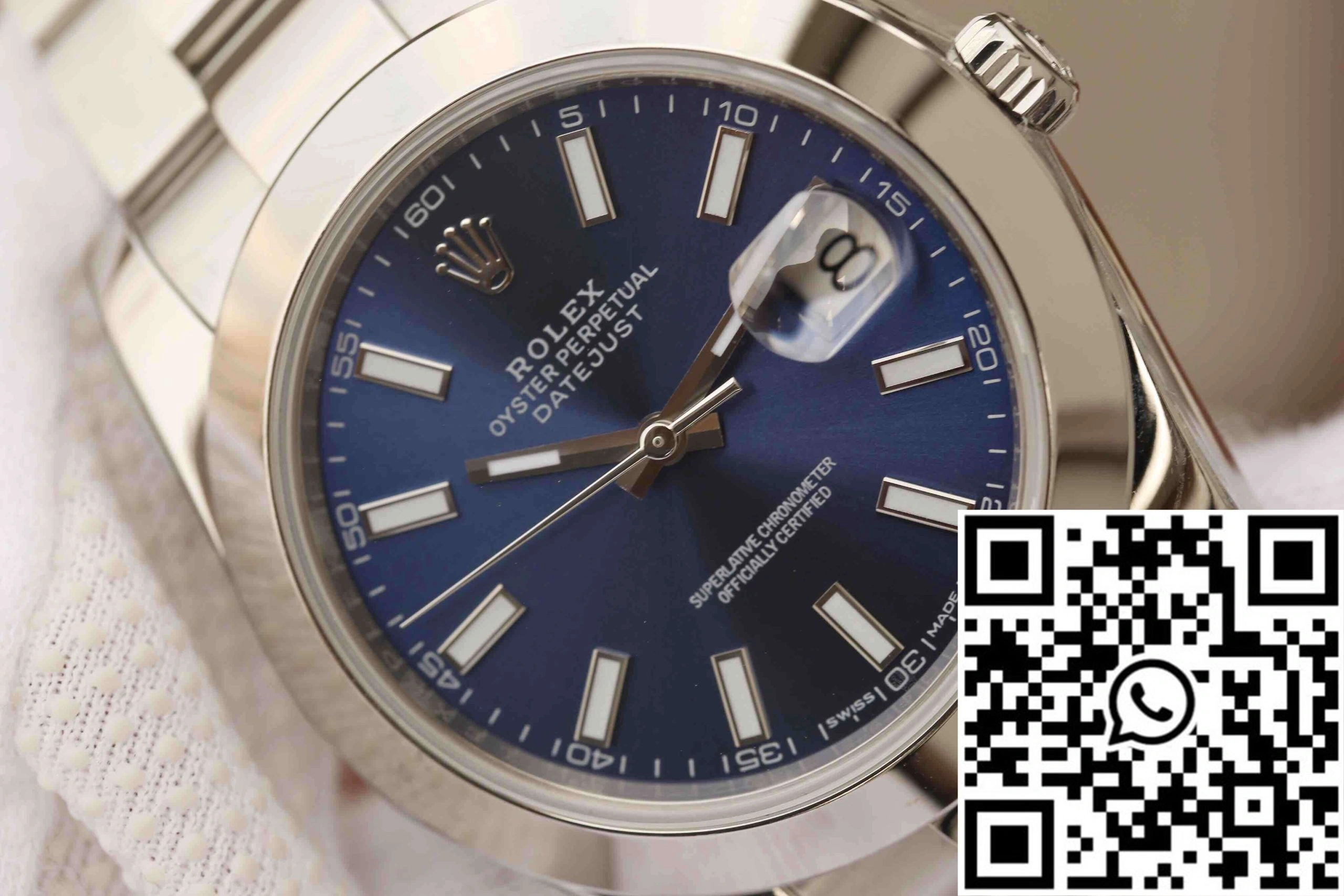 Rolex Datejust M126300-0001 EW Factory Blue Dial
