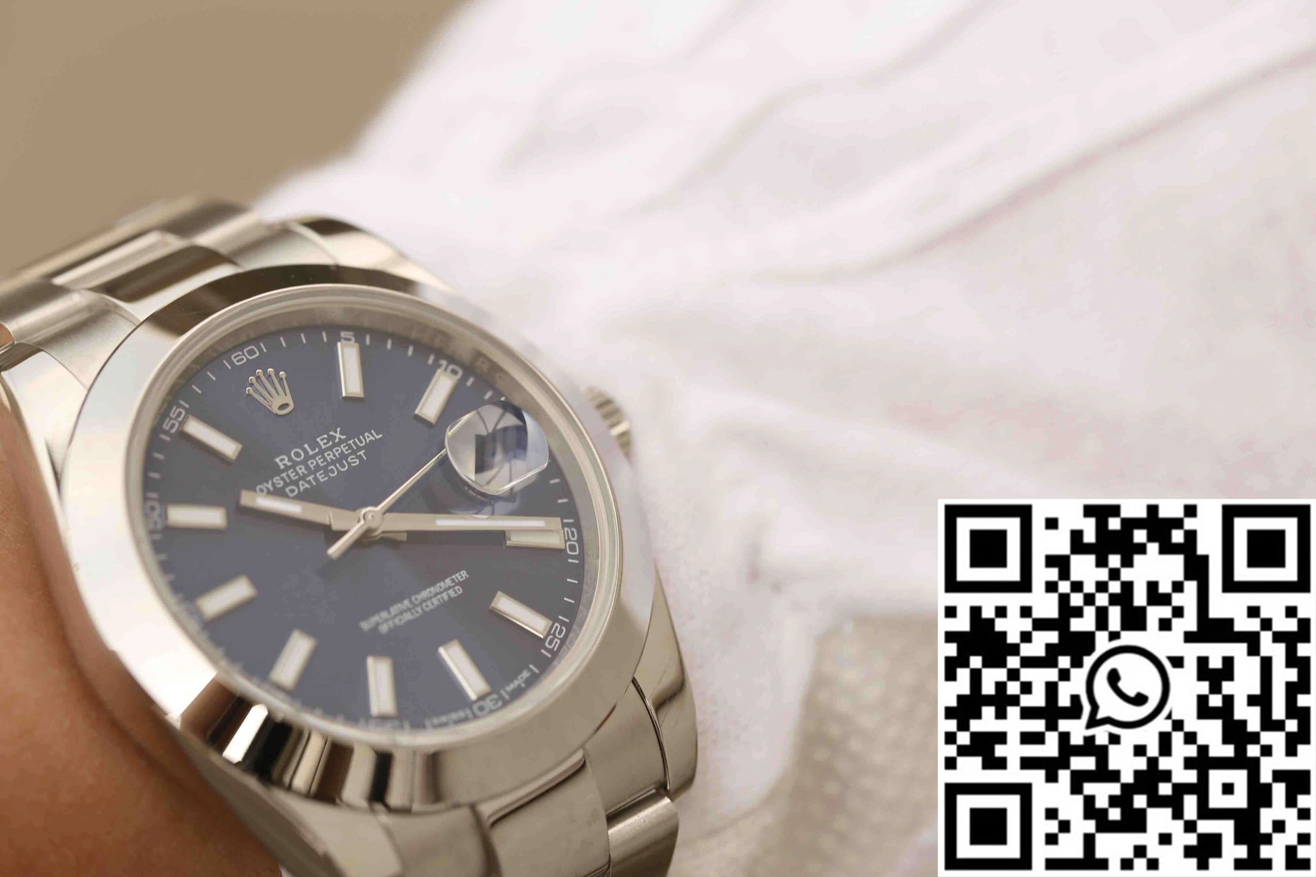 Rolex Datejust M126300-0001 EW Factory Blue Dial