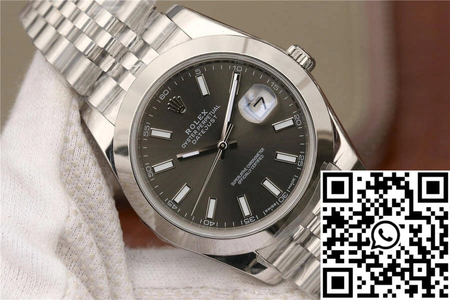 Rolex Datejust M126300-0008 EW Factory Grey Dial