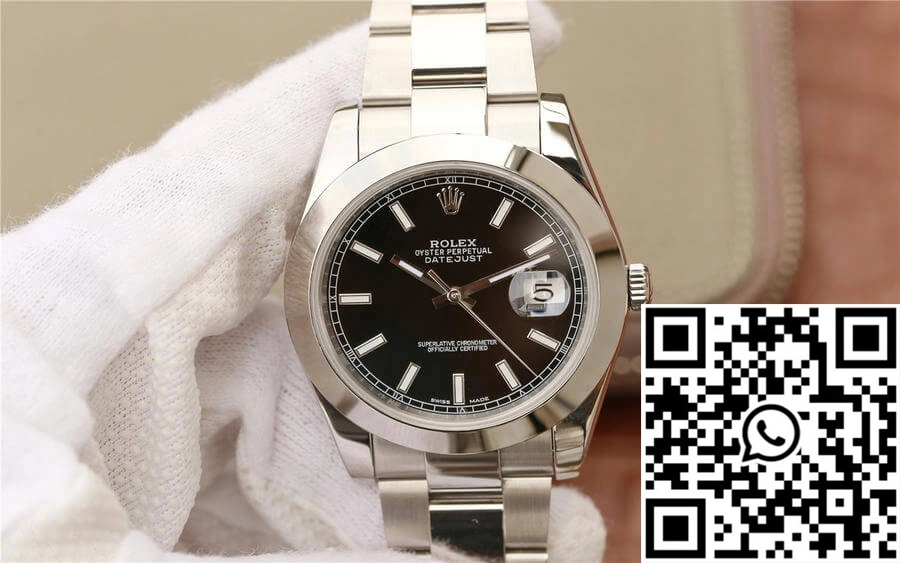 Rolex Datejust M126300-0011 EW Factory Black Dial