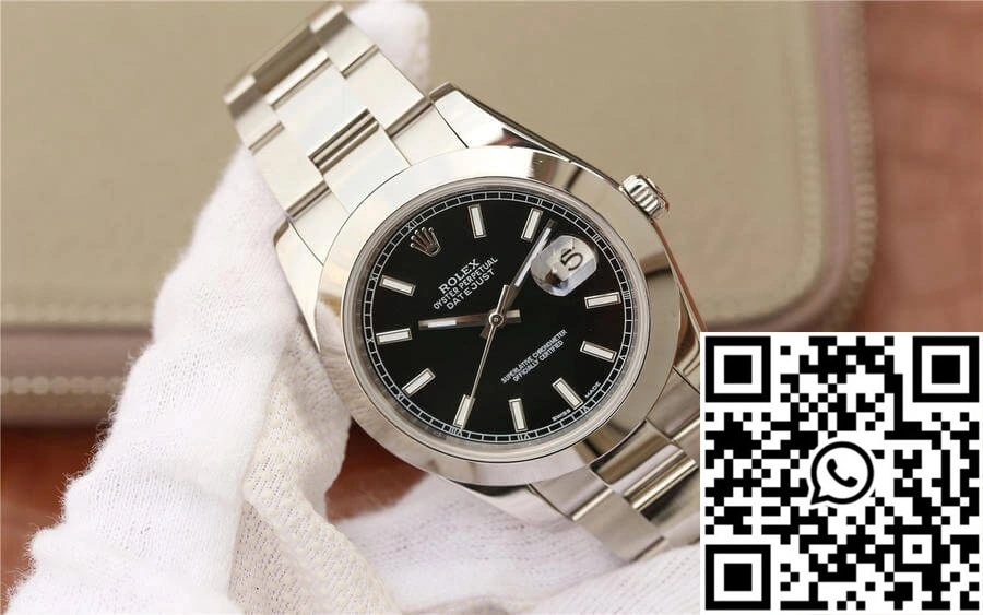 Rolex Datejust M126300-0011 EW Factory Black Dial