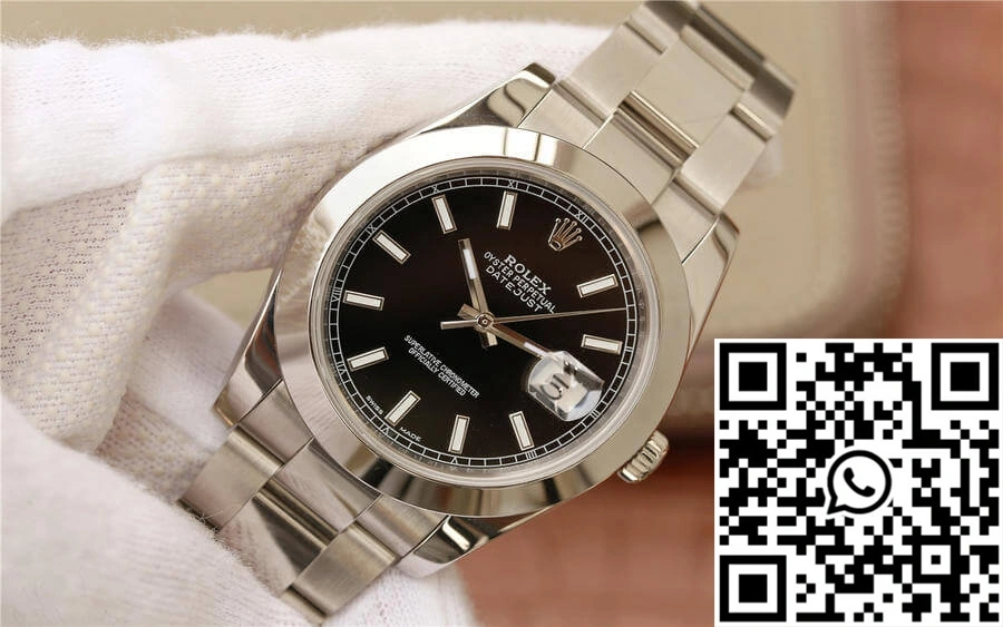 Rolex Datejust M126300-0011 EW Factory Black Dial