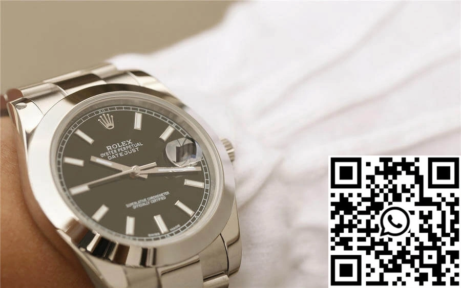 Rolex Datejust M126300-0011 EW Factory Black Dial