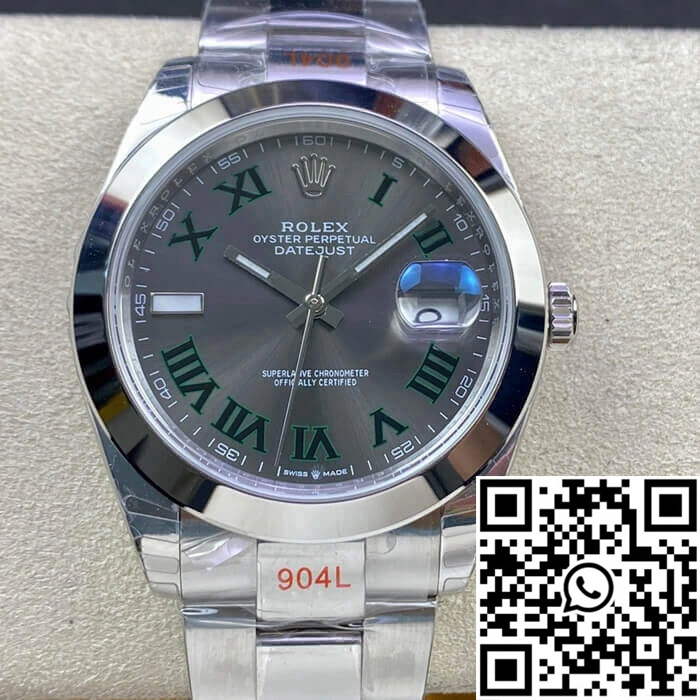 Rolex Datejust M126300-0013 EW Factory Dark Grey Dial