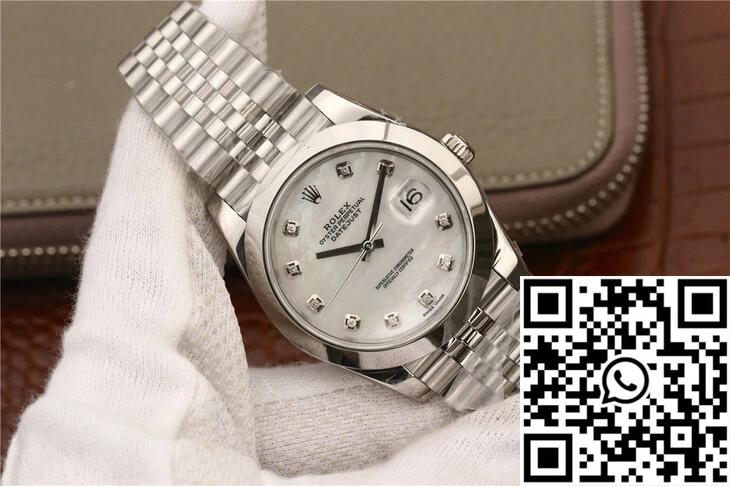 Rolex Datejust M126300 EW Factory Diamond-set Dial
