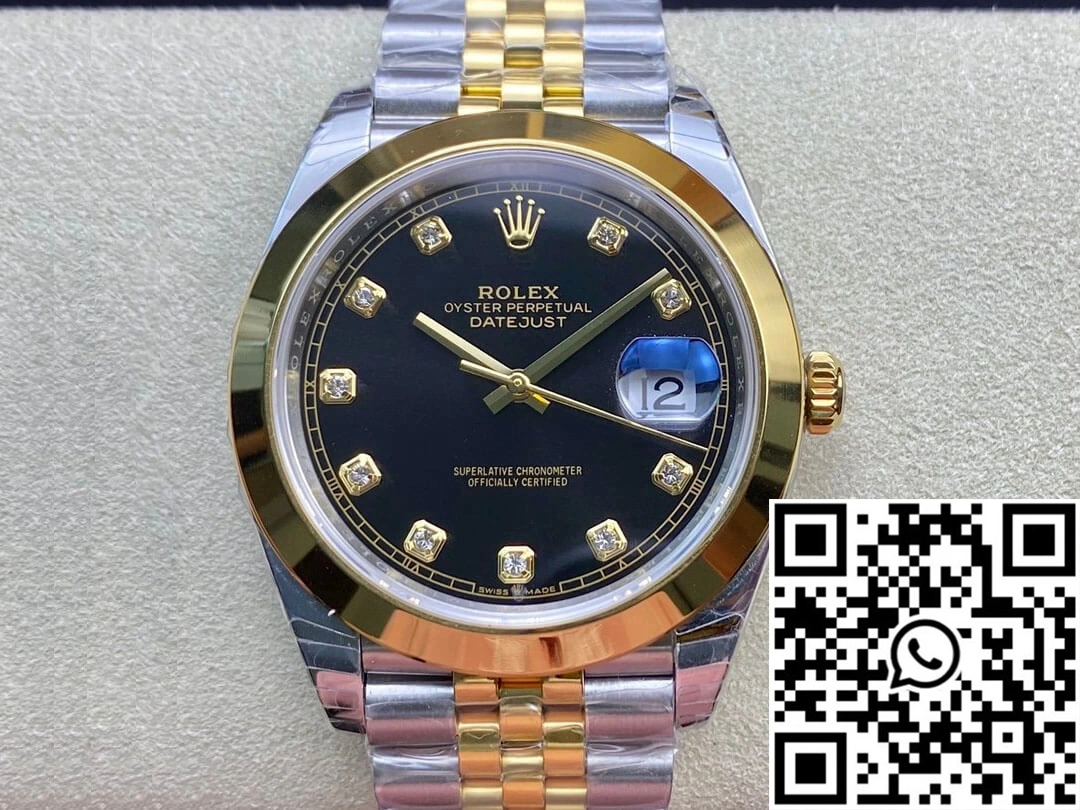 Rolex Datejust M126303-0006 EW Factory Yellow Gold