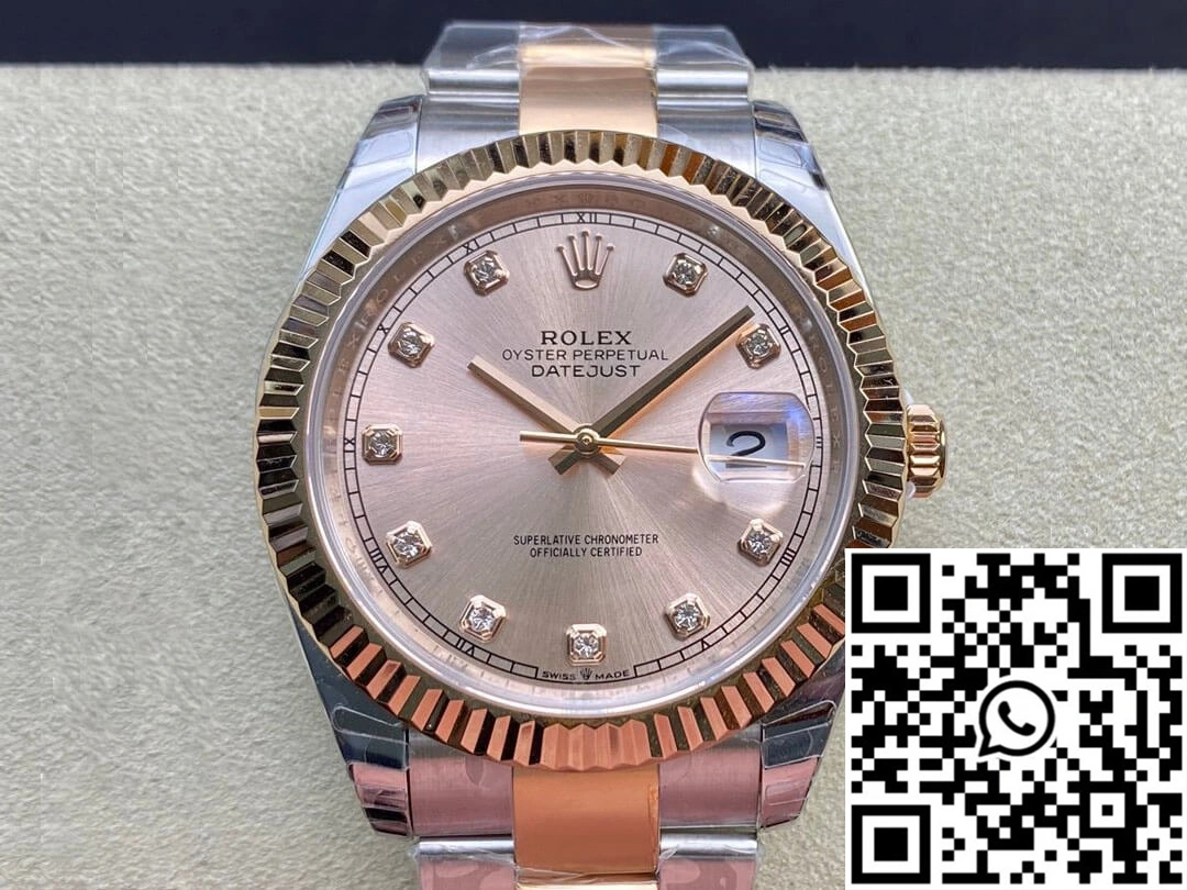 Rolex Datejust M126331-0007 41MM EW Factory V3 Rose Gold
